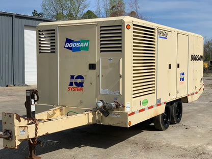 2012 Doosan HP1600WCU Portable Air Compressor