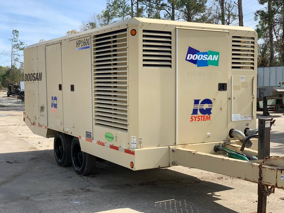 2012 Doosan HP1600WCU Portable Air Compressor