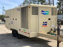 2012 Doosan HP1600WCU Portable Air Compressor S# 435194UAWE09