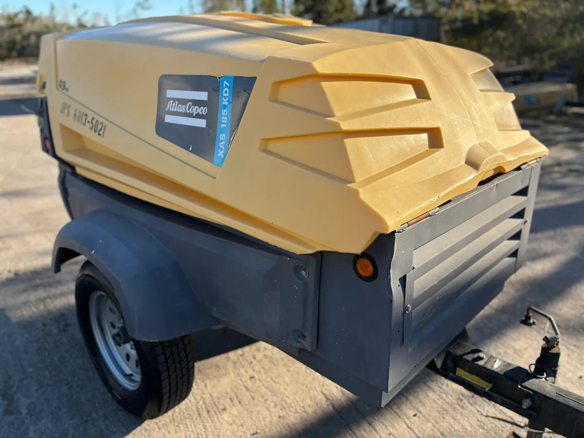 2018 Atlas Copco XAS185 Diesel Portable Air Compressor