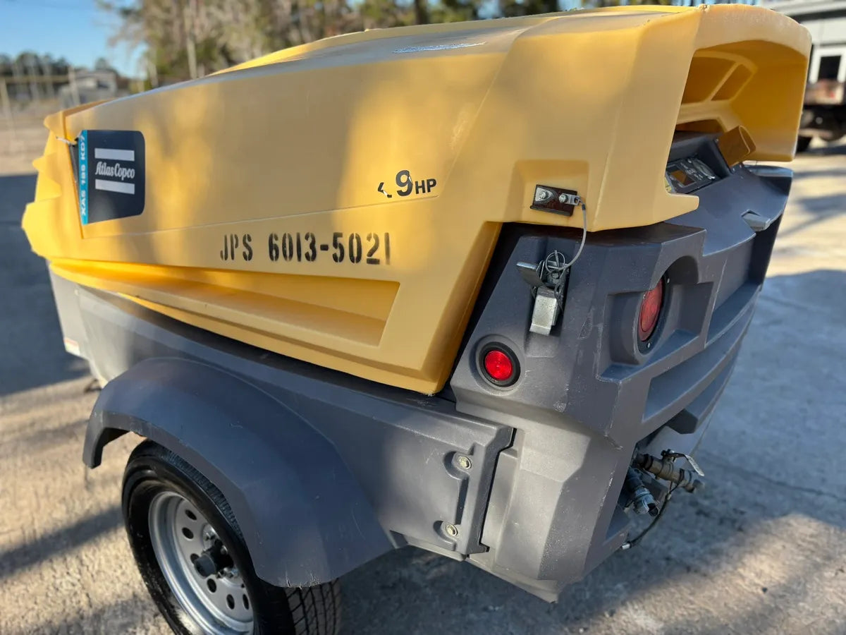 2018 Atlas Copco XAS185 Diesel Portable Air Compressor