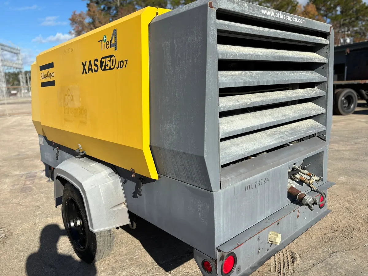 2012 Atlas Copco XAS750 Diesel Portable Air Compressor