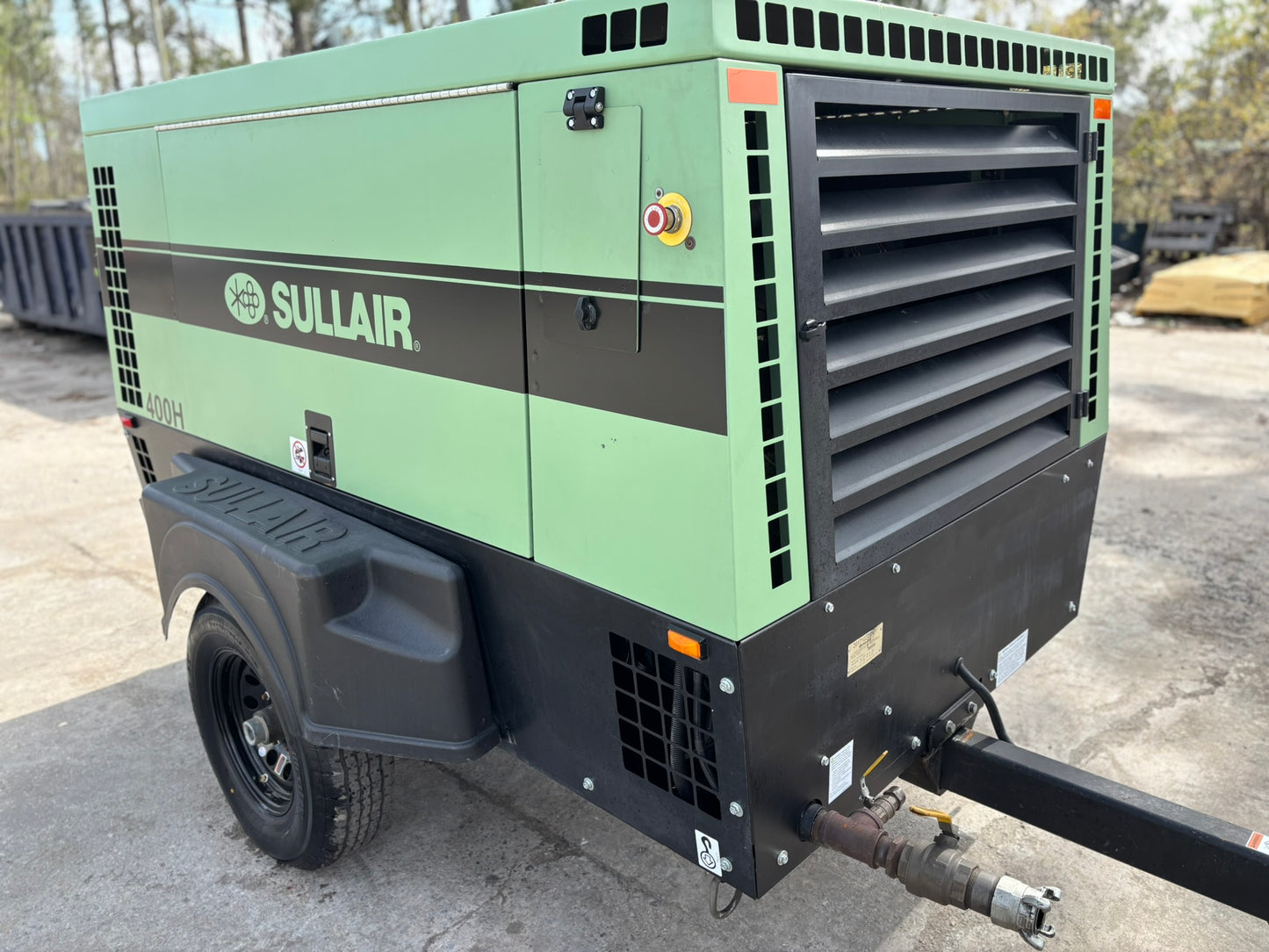 2017 Sullair 400EH Diesel Portable Air Compressor S# 201710270001