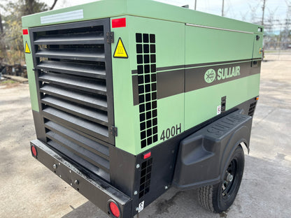 2017 Sullair 400EH Diesel Portable Air Compressor S# 201710270001