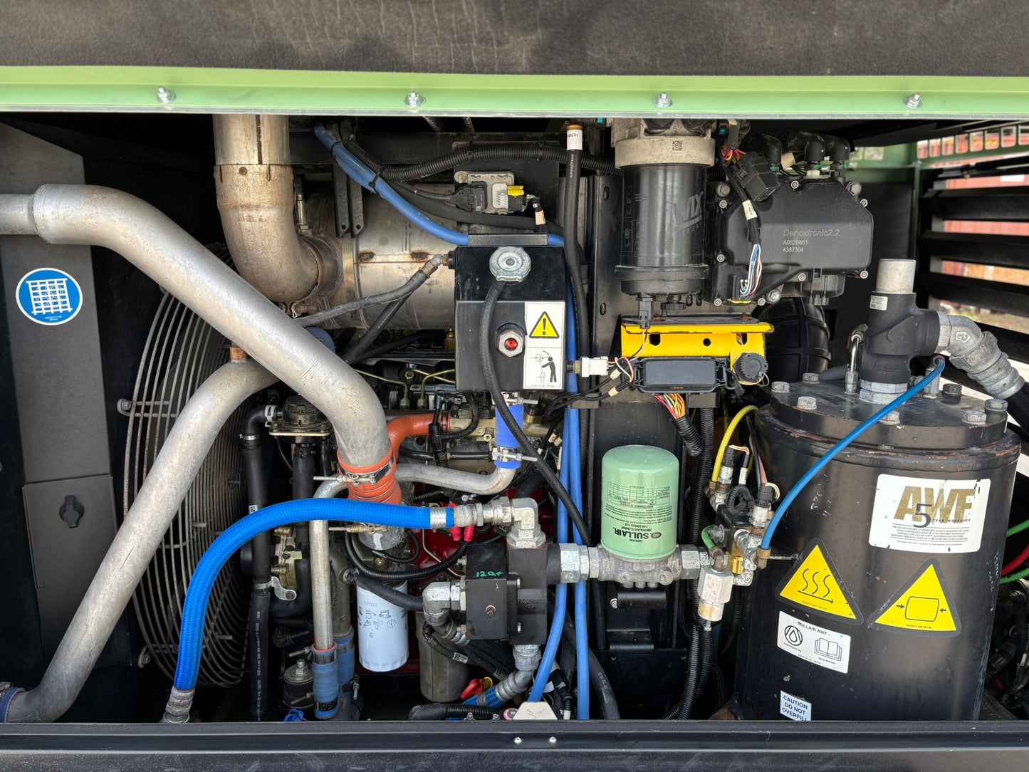 2017 Sullair 400EH Diesel Portable Air Compressor S# 201710270001
