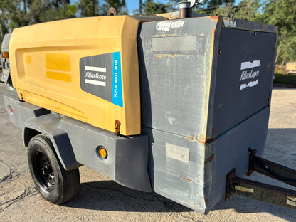 2019 Atlas Copco XAS440 Diesel Portable Air Compressor S# HOP078056