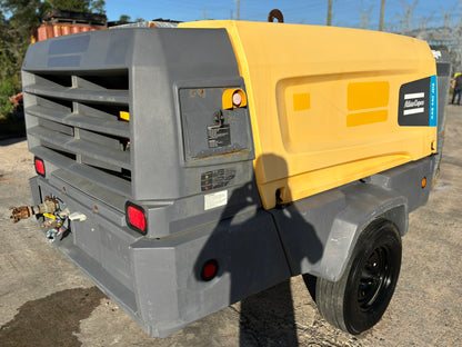 2019 Atlas Copco XAS440 Diesel Portable Air Compressor S# HOP078056