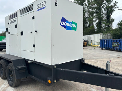 2015 Doosan G150 Diesel Portable Generator