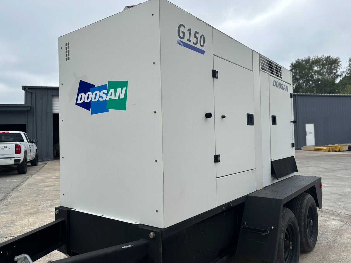 2015 Doosan G150 Diesel Portable Generator