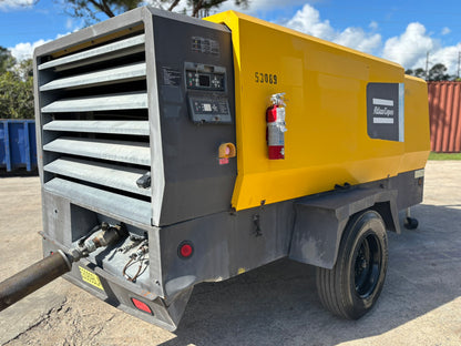 2017 Atlas Copco XAS900 Diesel Portable Air Compressor S# HOP081661