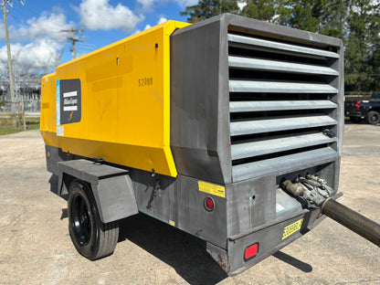 2017 Atlas Copco XAS900 Diesel Portable Air Compressor S# HOP081661
