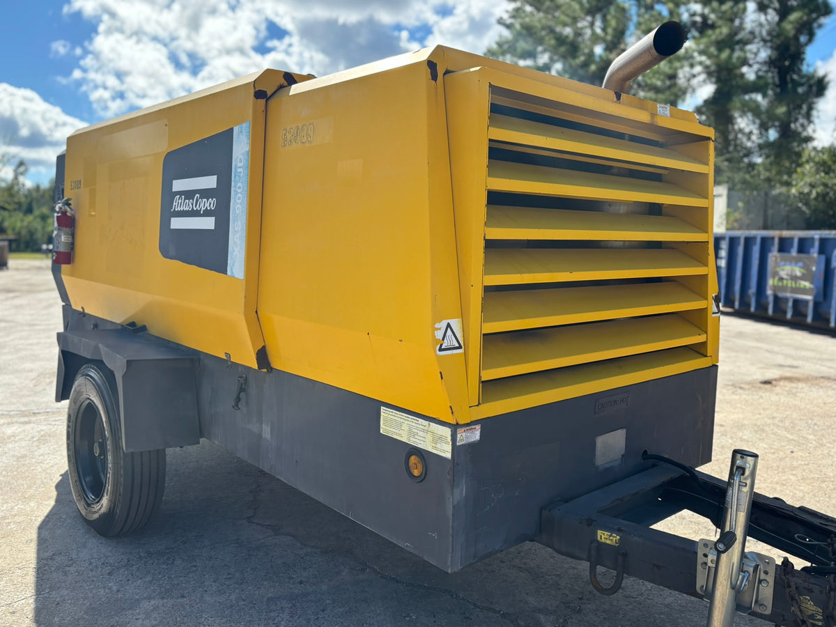 2017 Atlas Copco XAS900 Diesel Portable Air Compressor S# HOP081661