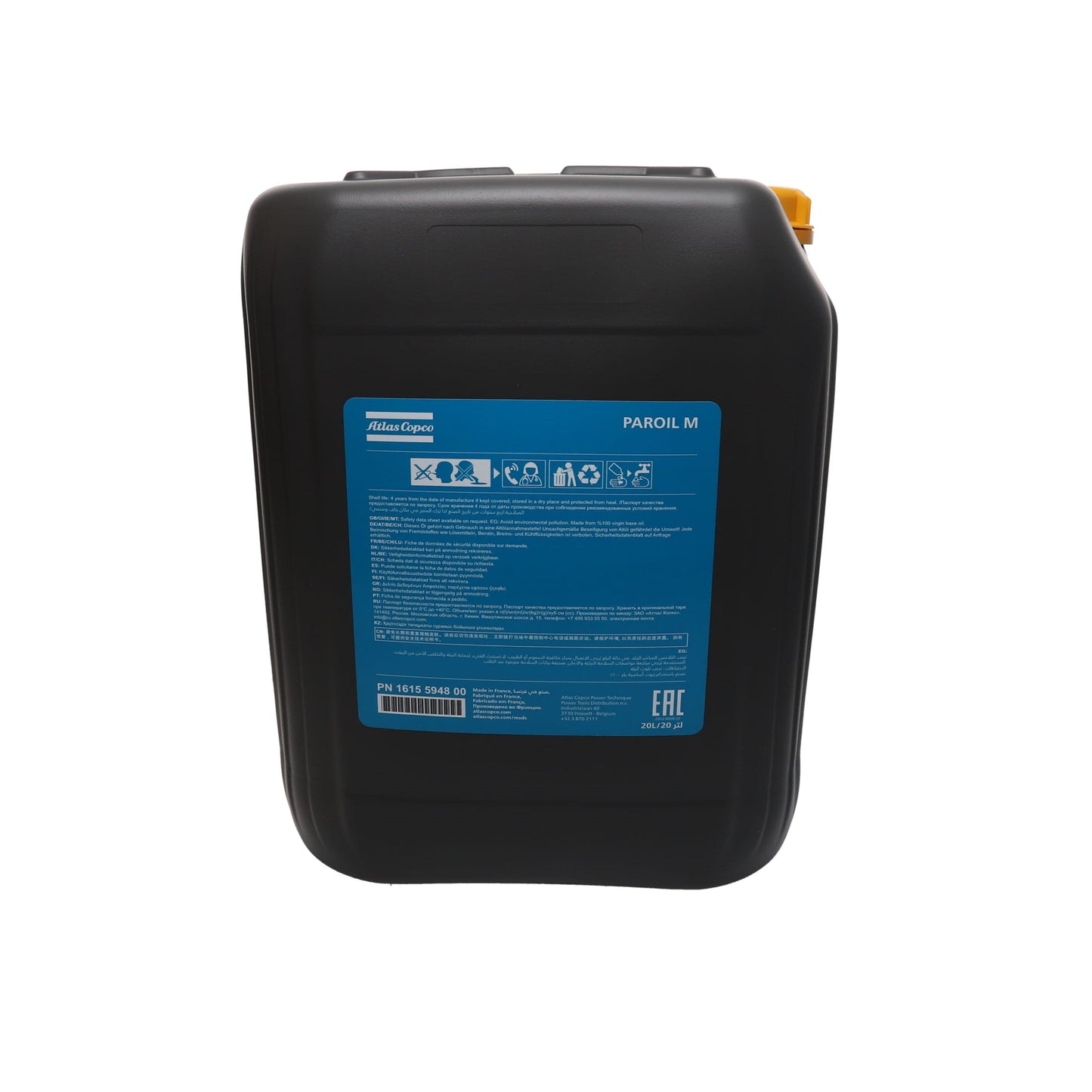OIL CAN PAROIL M 20L