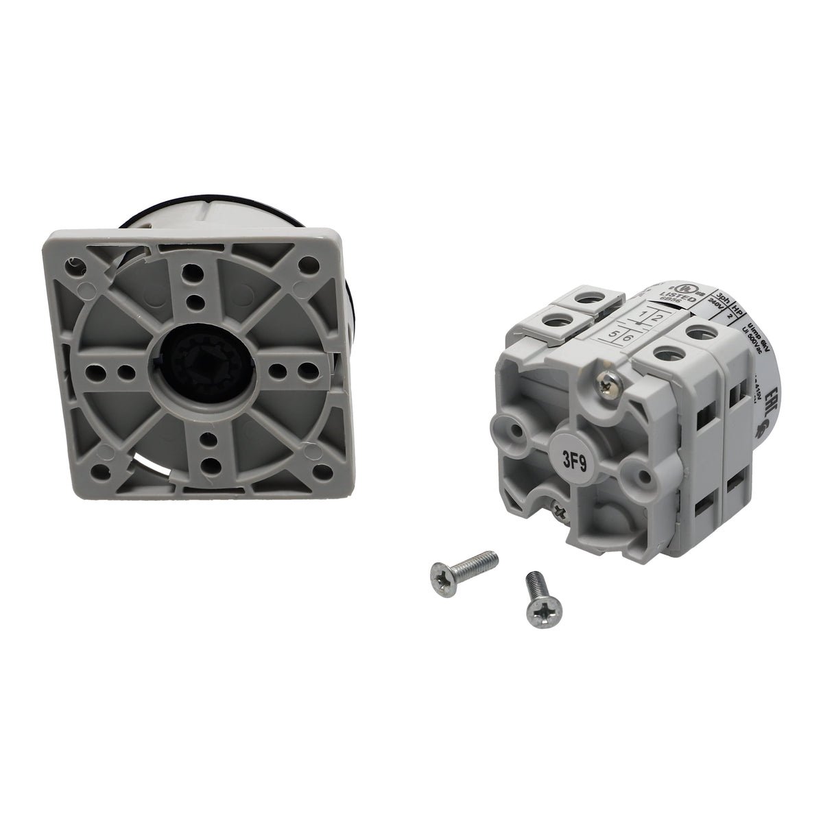 SELECTOR LOCK 3POS RETURN